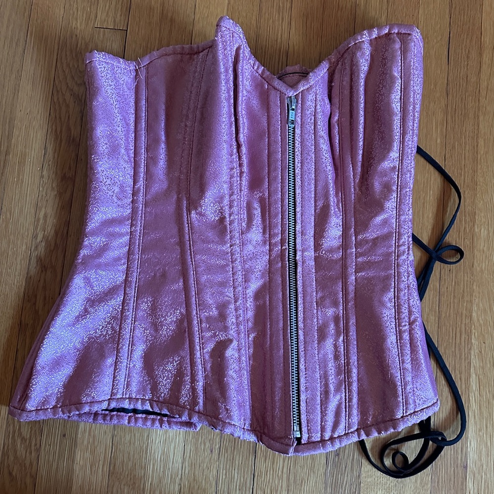 Pink Corset by Top Drawer by Daisy Corsets, Size Large